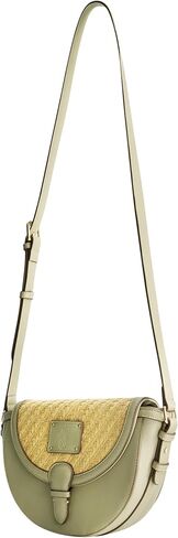 Tommy Bahama Crossbody Bag, Women's Mini Handbag, Woven Design and Adjustable Shoulder Strap, Sage, One Size in Saudi Arabia
