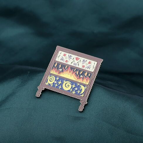 PLITI Literary Inspired Gift Bookworm Gift Dresser Inspired Brooch Pin For Book Lover in Saudi Arabia