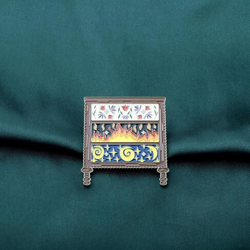 PLITI Literary Inspired Gift Bookworm Gift Dresser Inspired Brooch Pin For Book Lover in Saudi Arabia
