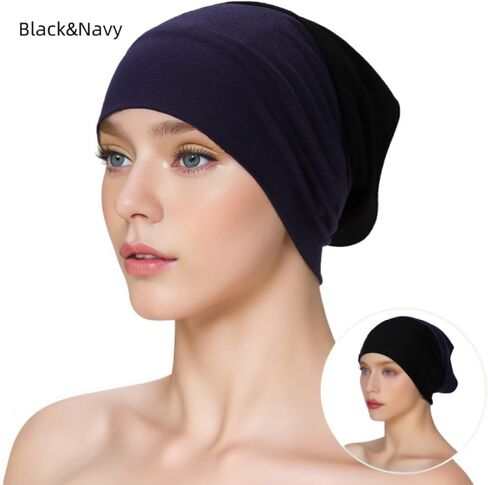 Lucky staryuan 5Pack Muslim Inner Hijab Caps Women Stretchy Breathable Full Cover Undercap Tube Bonnet in Saudi Arabia