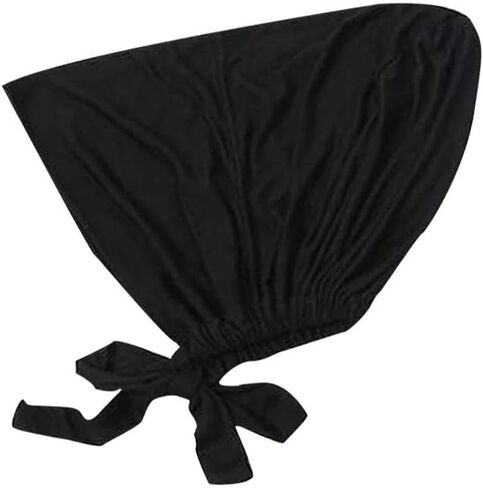 Cotton Women's Scarf Hijab, Women's Hijab Beanie Arabic Hat Skull Hat with Drawstring in Saudi Arabia