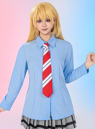 OSIAS Women Anime Miyazono Kaori Uniform Cosplay Costume in Saudi Arabia