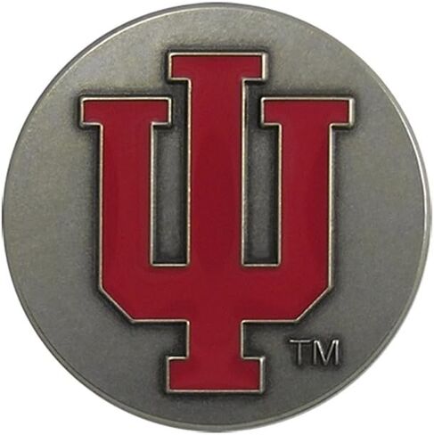 Indiana University Nickel Silver Block IU Lapel Pin IULP410B IMC-Retail in Saudi Arabia