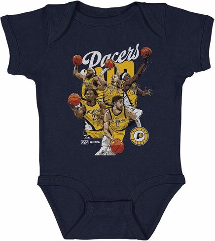 500 LEVEL Indiana Pacers Starting 5 One-Piece Infant Bodysuit in Saudi Arabia