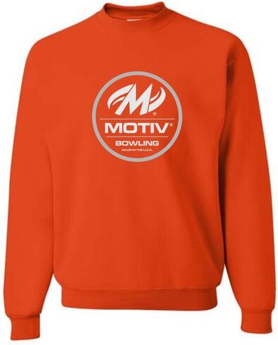 Motiv Bowling Circle Crewneck - برتقالي محروق in Saudi Arabia