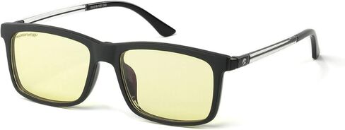 Eagle Eyes 4in1 SuperSight System - The Magnetic Clip-on Glasses - Computer Lens Based Frame/Polarized Sunglass Clip-on/Night Driving Clip-on/StimuLight Low Light Clip-on in Saudi Arabia