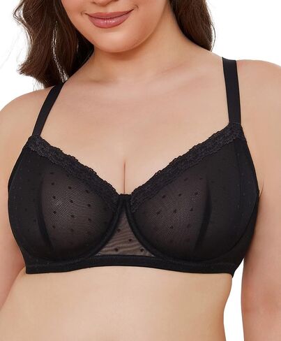 حمالات صدر Redgray للنساء غير مبطنة بتغطية كاملة مقاس كبير مع دعم Underwire للثدي الكبير in Saudi Arabia