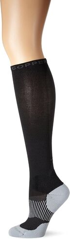 Tommie Copper Womens Performance Takeoff Over The Calf Socks, Black, 7-9.5 in Saudi Arabia