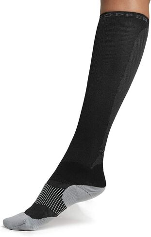 Tommie Copper Womens Performance Takeoff Over The Calf Socks, Black, 7-9.5 in Saudi Arabia
