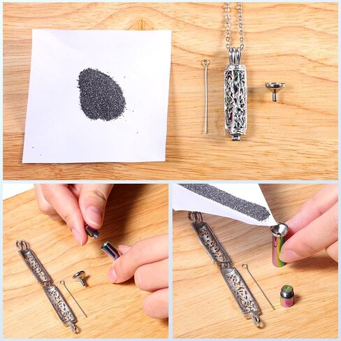 Zerlar Cremation Jewelry for Ashes Tree of Life Urn Necklace Cylinder Vial Urn Pendent Waterproof for Men Women Keepsake Ashes Necklace Pendent Loved One Memorial in Saudi Arabia