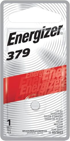Energizer 379 Silver Oxide Button Battery, 1 Pack in Saudi Arabia