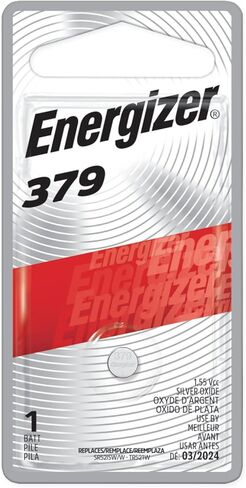 Energizer 379 Silver Oxide Button Battery, 1 Pack in Saudi Arabia