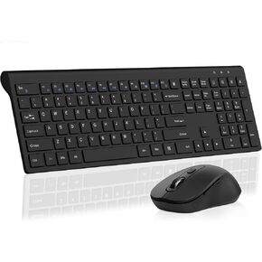2.4G Wireless Keyboard and Mouse Compact Keyboard Mini Portable Silent Mouse, Suitable for Laptops Mac PC、 Travel Keyboard and Mouse in Saudi Arabia