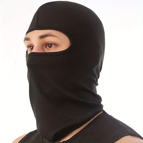 3-Pack Breathable Motorcycle Balaclava - Full Face and Neck Set - Premium All-in-One for Outdoor Sports, Cycling, Cold Weather Adventures - Seamless, Breathable, Adjustable Multi in Saudi Arabia