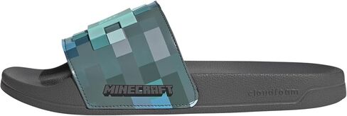 adidas Unisex-Adult Adilette Shower-Minecraft Slide Sandal in Saudi Arabia