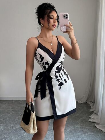 Women's Digital Print Camisole Dress in Saudi Arabia