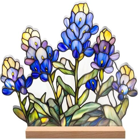 Lavender Mary Acrylic Stand|Thoughtful Gift for Women,Desk Decor for Office & Home|Birthday, Wedding,Anniversary Present（AB-017） in Saudi Arabia
