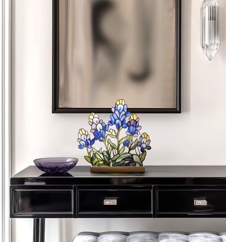 Lavender Mary Acrylic Stand|Thoughtful Gift for Women,Desk Decor for Office & Home|Birthday, Wedding,Anniversary Present（AB-017） in Saudi Arabia