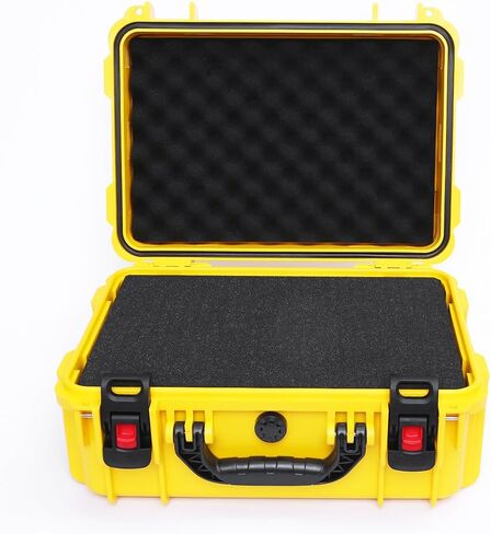 18in Waterproof Hard Shell Case with DIY Customizable Foam Insert 18 x 13 x 8in (Black) in Kuwait