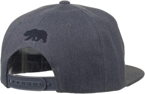 قبعة مسطحة عصرية ذات مستوى عالٍ بشعار California Republic Bear Snapback 297 in Kuwait