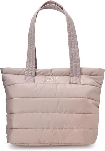 Reebok Womens Tote Bag - Lightweight Carry On Quilted Puffer Tote Bag for Travel, Work, Travel and Everyday Use in Saudi Arabia
