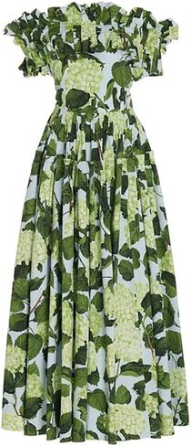 IMEKIS Women Floral Print Swimsuit with Maxi Skirt Bathing Suits Ruffles 2 Piece Swimwear Summer Holiday Outfit in Saudi Arabia