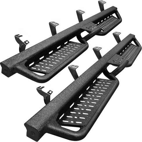 Running Boards Compatible with 2019-2025 Chevy Silverado/GMC Sierra 1500 Double Cab, 2020-2025 Silverado/Sierra 2500HD 3500HD Double Cab, Running Boards Compatible with Silverado Extended Cab. in Saudi Arabia
