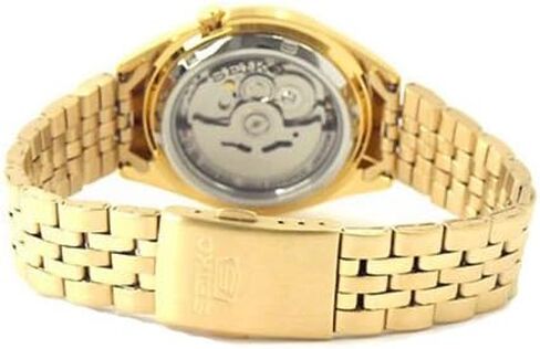 سوار SEIKO للرجال باللون الذهبي 5 بوصلة أوتوماتيكية in Saudi Arabia