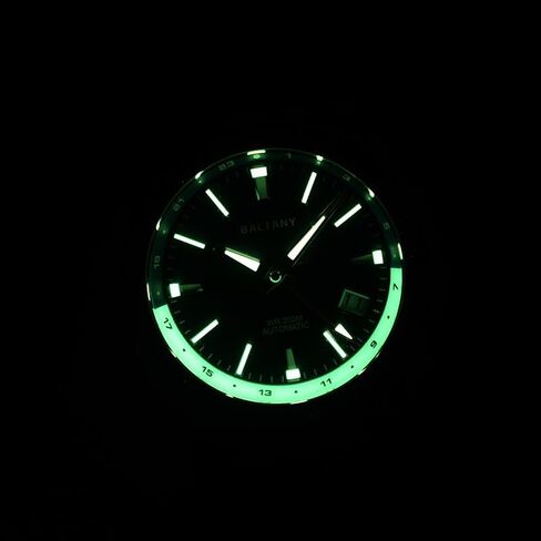 ساعة Baltany S6083 GMT للسيارات، ساعات رياضية بإطار دوار ووظيفة التاريخ in Saudi Arabia