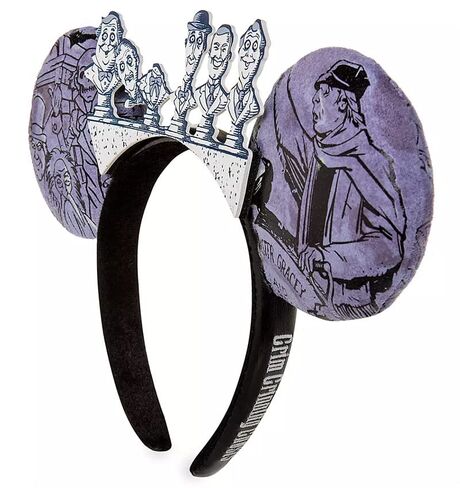 UVENCY Haunted Mansion Singing Busts Grinning Ghosts Mickey Ears Headband Glow in Saudi Arabia
