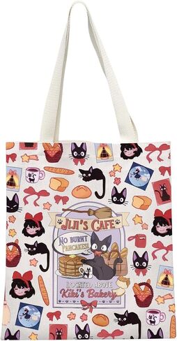 Animated Movie Gift Black Cat Lover Japanese Kitten Anime Gift Delivery Service Anime Fan Crossbody Bag in Saudi Arabia