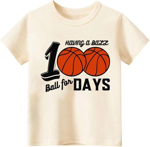 PikaBubbies 100 Days of School Shirt Kids – Boys Girls Toddler Happy 100th Day of School T-Shirt, Kindergarten 100 Day,3T-7T in Saudi Arabia