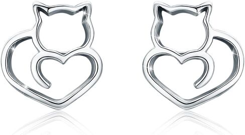 WOSTU Dachshund Earrings for Women Animal Starfish Ocean Turtle Koi Fish Stud Earrings with 925 Sterling Silver Posts Cute Dainty Wiener Dog Hypoallergenic Earrings Pet Lover Jewelry in Saudi Arabia