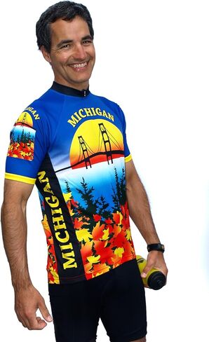 Free Spirit Wear Michigan Cycling Jersey in Saudi Arabia