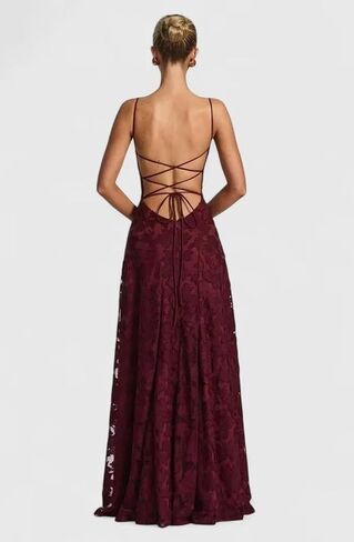RUISIXANNI Spaghetti Strap Lace Floral Bridesmaid Dress Cowl Neck A Line Elegant Formal Evening Gown 2025 in Saudi Arabia