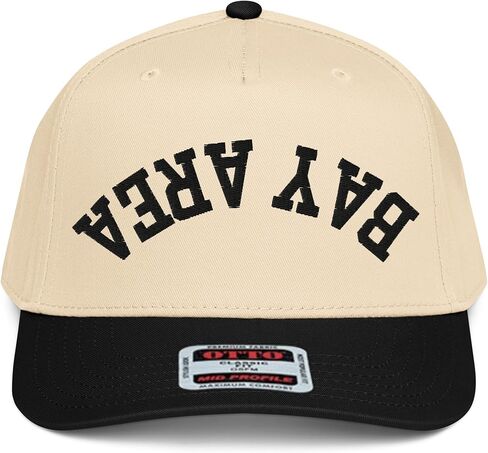 RIVEMUG NX1 Upside Down Bay Area 2 لهجة قبعة مطرزة منتصف التاج منحني بيل Snapback قبعة للرجال والنساء in Saudi Arabia
