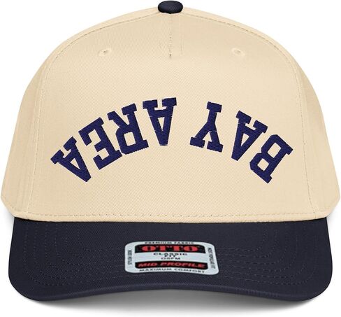 RIVEMUG NX1 Upside Down Bay Area 2 لهجة قبعة مطرزة منتصف التاج منحني بيل Snapback قبعة للرجال والنساء in Saudi Arabia
