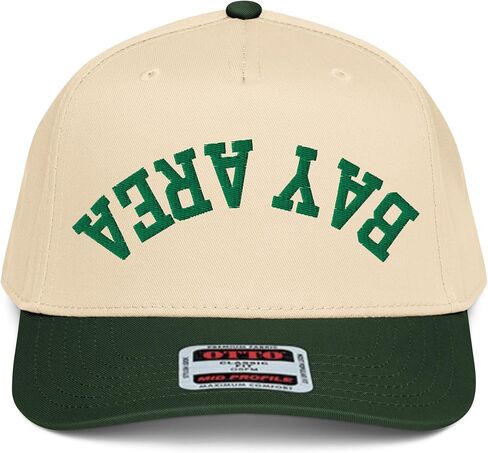RIVEMUG NX1 Upside Down Bay Area 2 لهجة قبعة مطرزة منتصف التاج منحني بيل Snapback قبعة للرجال والنساء in Saudi Arabia