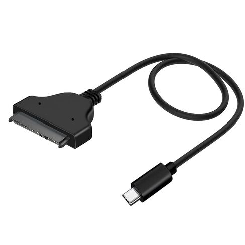 كابل محول SATA إلى USB C مع محول USB A إلى USB C ، USB C 3.0 إلى 2.5 '' SATA III قارئ محرك الأقراص الصلبة لـ HDD/SSD ، نقل البيانات in Saudi Arabia