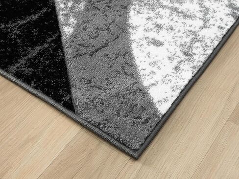 Modern Abstract Area Rug Hand Carved Contemporary Geometric Vibrant Colorful Carpet for Living Room Bedroom Design PR1002 (Beige, 8' x 10') in Saudi Arabia