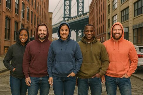 BIKER WEAR USA Men's Stonewash Casual Long sleeves Hoodie, Vintage Pullover Oversized Hoodie Sweatshirt with pocket in Saudi Arabia