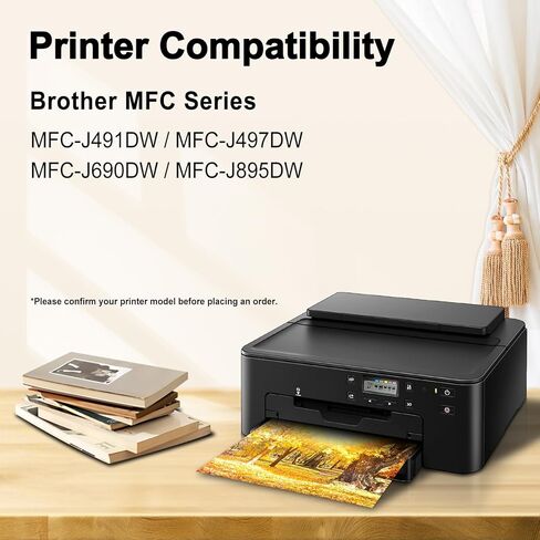 MS Deer 281 حبر خراطيش حبر لطابعات Canon Cyan Magenta أصفر ، بديل متوافق مع Canon CLI-281 XXL 281XXL C/M/Y لـ PIXMA TR8520 TR8620 TR7520 TS6120 TS8220 TR8600 TS9120 TS9521C in Kuwait