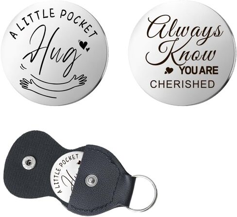 YALLNASL Grandma Aunt Mom Mothers Day Gift for Women Wife Grandpa Uncle Dad Fathers Day Presents for Men Husband Pocket Token in Saudi Arabia
