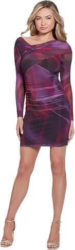 GUESS Women's Long Sleeve Shelly Dress in Saudi Arabia