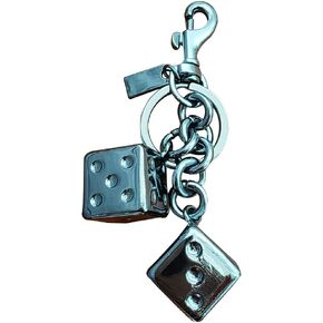 Meimimix 8 الكرة النرد سلسلة مفاتيح سحرية Y2K الجمالية مفتاح سلسلة للنساء الرجال حقيبة أنيقة محفظة ملحقات الحقائب اليدوية in Kuwait