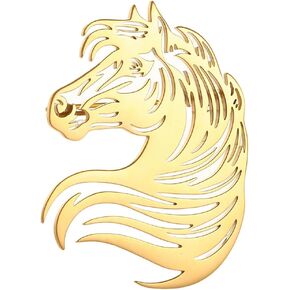 Large-sized Gold Color Phoenix Bird Brooch Wolf and Lion Brooch and Pin in Kuwait