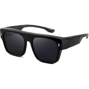 Chicid Fit Over Sunglasses for Women Men Oversized Polarized Square Over Glasses with UV Protection in Kuwait