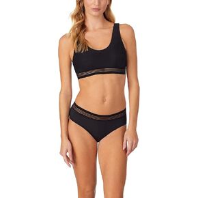 Le Mystère Womens Second Skin Scoop Neck Comfort Strap Bralette in Saudi Arabia