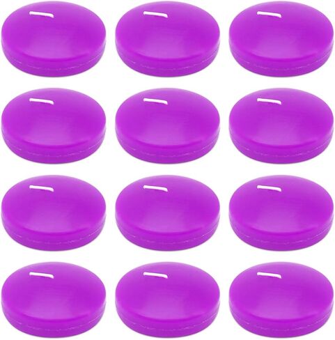 10 Hour Red Burgundy Floating Candles Large 3 Inch Unscented Dripless Pool Water Wax Candles for Vases, Centerpieces at Wedding, Party, Holiday, Set of 12 in Saudi Arabia