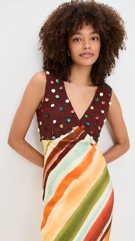 Never Fully Dressed Women's Beaded Allegra Dress in Saudi Arabia